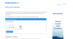 Desktop Screenshot of ip2proxy.com